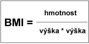 Vzorec BMI