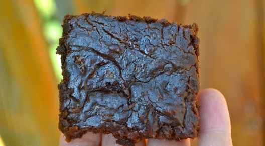 Takto vypadá batátové brownie.