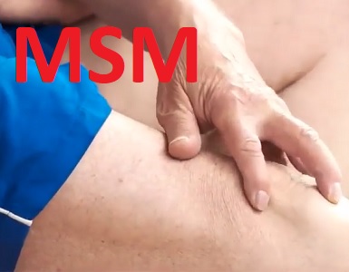 Jedním z nejoblíbenějších použití MSM je pomoc při nížení bolesti kloubů nebo svalů