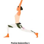 Pozice bojovníka (Virabhadrasana) – jak se dělá a jaké má benefity?